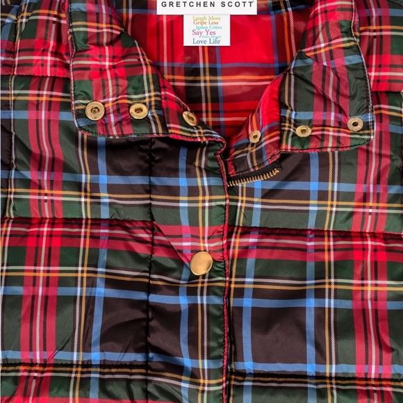 Puffer Vest - Stewart Plaid - Picture 2 of 5